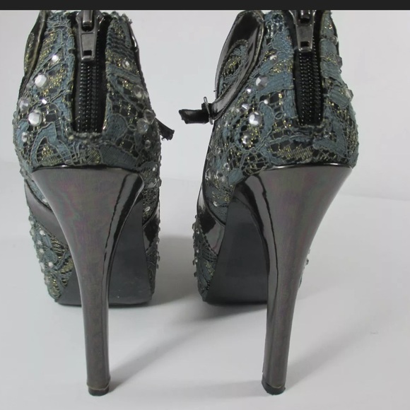 Eva & Zoe Lace Rhinestones Romantic Goth #S5 - Picture 7 of 9